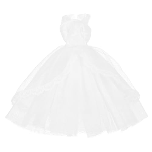 Vaguelly dekoratives Puppenkleid Puppen Kleidung für puppenkleidung Hochzeitskleid Puppenhochzeit Modepuppe Prinzessin Puppe Ersatzkleid Requisite kleines Kleid für Puppe Polyester Vaguelly dekoratives Puppenkleid Puppen Kleidung für puppenkleidung Hochzeitskleid Puppenhochzeit Modepuppe Prinzessin Puppe Ersatzkleid Requisite kleines Kleid für Puppe Polyester von Vaguelly