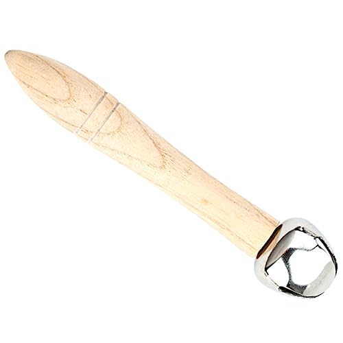Vaguelly Baby Pädagogische Hand Und Mädchen Musik Runde Hand Glocke Handheld Holzspielzeug Für Kleinkinder von Vaguelly