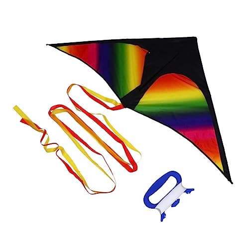 Vaguelly Spielzeug Für Kleinkinder Kinder Outdoor-Drachen-Set Dreiecksform Leicht Zu Fliegen Und Bunt Vaguelly Spielzeug Für Kleinkinder Kinder Outdoor-Drachen-Set Dreiecksform Leicht Zu Fliegen Und Bunt von Vaguelly