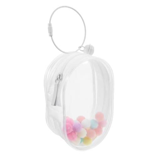 Vaguelly PVC-aufbewahrungskoffer Für Puppen Hochtransparent Tragbare Figuren-displaytasche Mit Schlüsselanhänger Für Babys Vaguelly PVC-aufbewahrungskoffer Für Puppen Hochtransparent Tragbare Figuren-displaytasche Mit Schlüsselanhänger Für Babys von Vaguelly