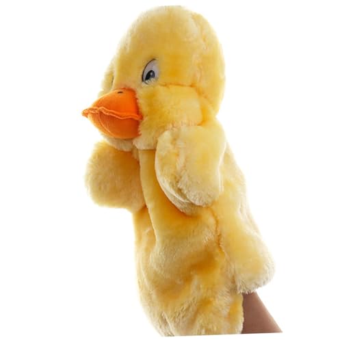 Vaguelly üsch Handpuppe Gelbe Ente Für Interaktives Für Geschichtenerzähler Rollenspiele Und Kreative Aktivitäten Im Kindergarten Und Zuhause von Vaguelly