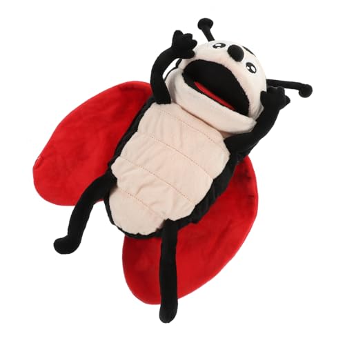 Vaguelly üsch Marienkäfer Handpuppe Interaktive Cartoon Handpuppe Für Lustiges Marienkäfer Für Geschichtenerzählen Und von Vaguelly