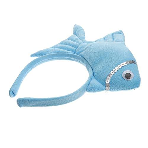 Vaguelly Fisch-Stirnband Mit Cartoon- Haarreif Für Jungen Und Mädchen Kopfbedeckung Für Halloween von Vaguelly