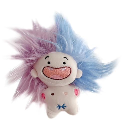 VaiKanhai Cute Twelve Signs Funny Toothless Doll Keychain Not Does It Have A Cute and Interesting Appearance You Can Also Design The Doll's Hairstyle According to Your Preferenc Plüschtier (PP1, C) von VaiKanhai