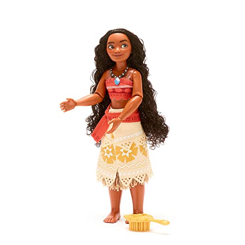 Disney Store Offizielle Vaiana-Puppe für Kinder, 26,5 cm, vollbewegliche Puppe im klassischem Outfit mit ausgearbeiteter Haarbürste, geeignet ab 3 Jahren von Disney Store