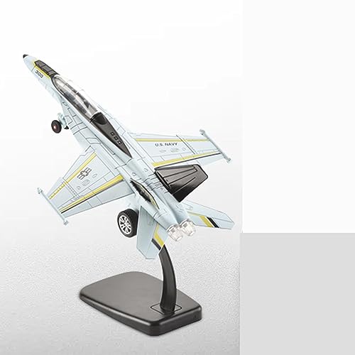 Flugzeuge Outdoor Toy F18-Kampfflugzeugmodell Im Maßstab 1:100, Sammlerstücke Mit Ausstellungsstand, Flugzeugmodell Für Zu Hause (Farbe : Light Blue, Größe : 1 UK) von VaizA