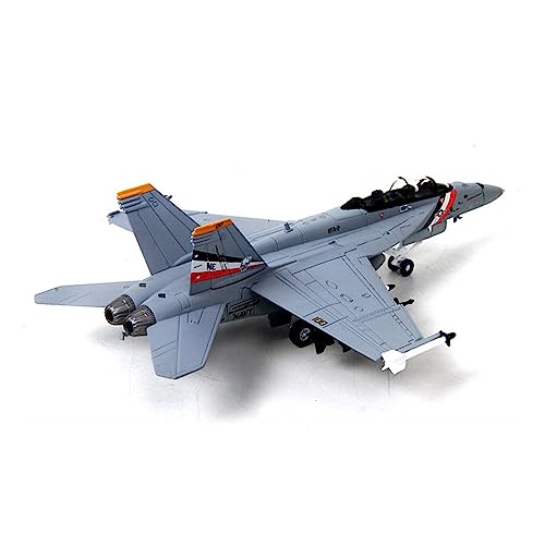 VaizA Flugzeuge Outdoor Toy 1:100 Für F18 Hornet Militärdruckguss-Kampfflugzeug-Modell, Spielzeugsammlung, Geschenk von VaizA
