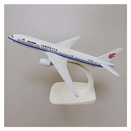 VaizA Flugzeuge Outdoor Toy 16 cm Für Boeing 777 Airways 1/400 Skala -Flugzeugmodell W Stand Für China B777 Airlines Dascast Flugzeugmodell von VaizA