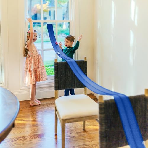 Valchemist FlexTrack 5000 Flexible Rennstrecke für Kinder mit Saugnäpfen kompatibel mit Hot Wheels Matchbox und Stanzen 1/64 15 Fuß langes Auto aufrollbar tragbar von Valchemist