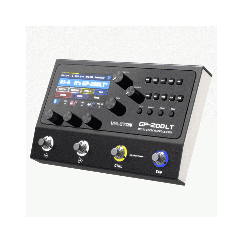 Valeton GP-200LT Multieffektgerät E-Gitarre Valeton GP-200LT Multieffektgerät E-Gitarre von Valeton