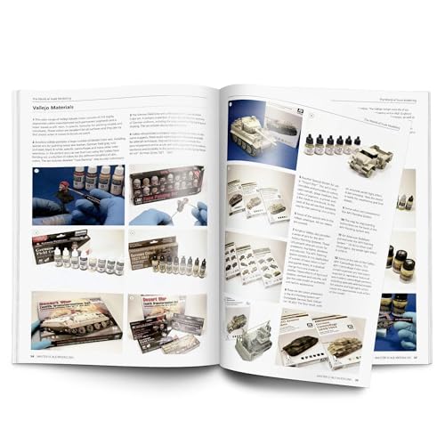 Acrylicos Vallejo 075020 Buch: Master Scale Modelling, nur auf Englisch Modellbau, Black von Vallejo