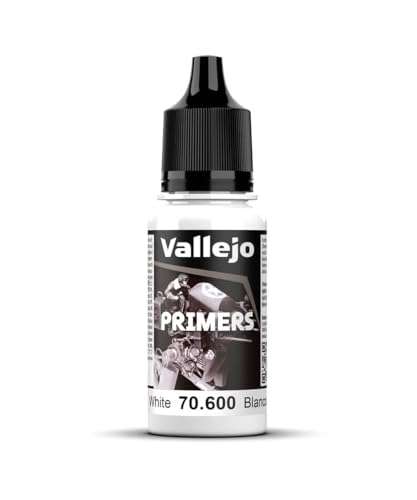 Vallejo Model Color Grundierung, Polyurethan, 17 ml, Weiß von Vallejo