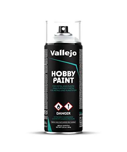 Vallejo 028011 Grundierung, grau, 400 ml (1er Pack) von Vallejo