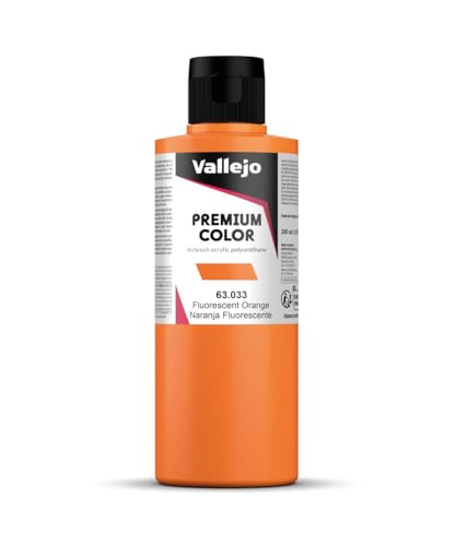 Vallejo 063033 Orange, Fluoreszierend, 200 ml, 6.76 FL Oz (Pack of 1) von Vallejo