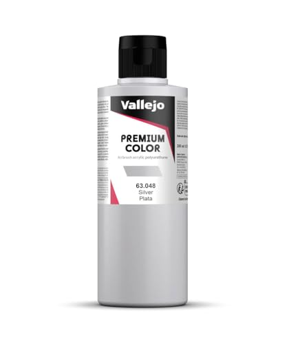 Vallejo 063048 Spiel, Silber, Metallic, 200 ml von Vallejo