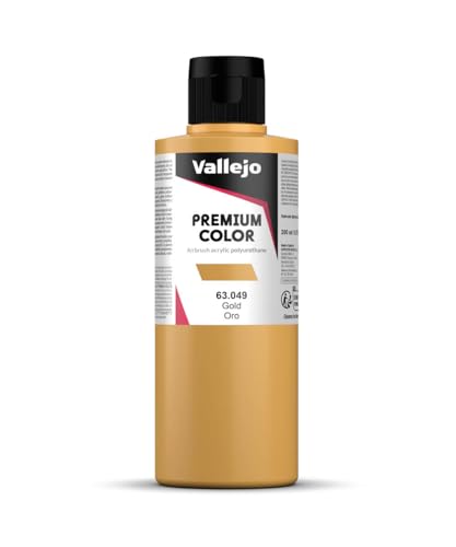 Vallejo 063049 Spiel, Gold, Metallic, 200 ml von Vallejo