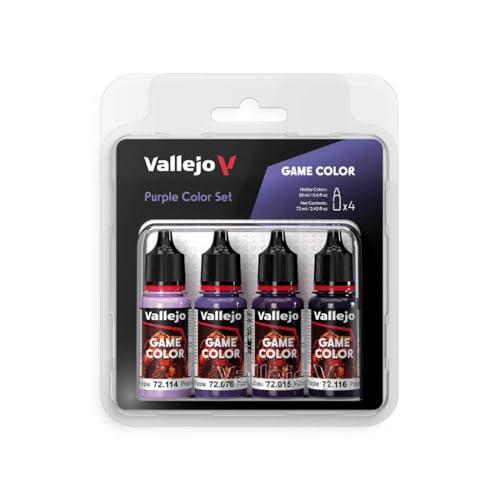 Farb-Set Purpur, 4X 18 ml von Vallejo