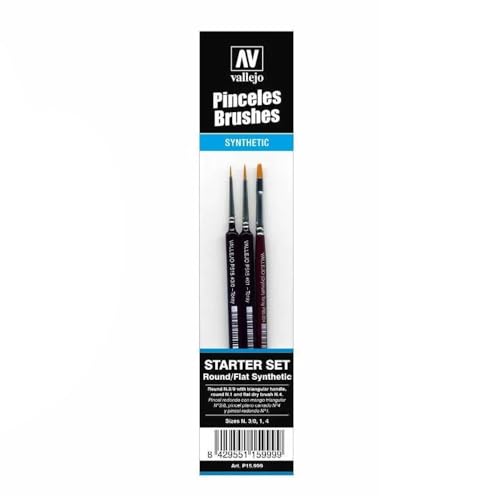 Vallejo Starter Set, Precision 1 und 3/0, Effects 4 von Vallejo