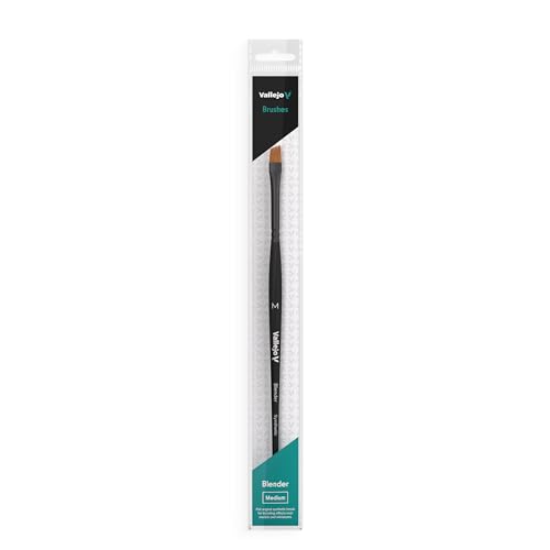 Vallejo Blender B05002 Flat Angled Synthetic Brush – Medium von Vallejo