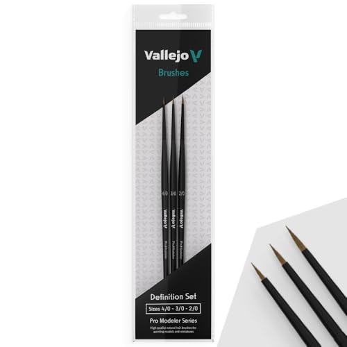 Vallejo Pro Modeler Pinsel, Definition Set 4-3-2 Vallejo Pro Modeler Pinsel, Definition Set 4-3-2 von Vallejo