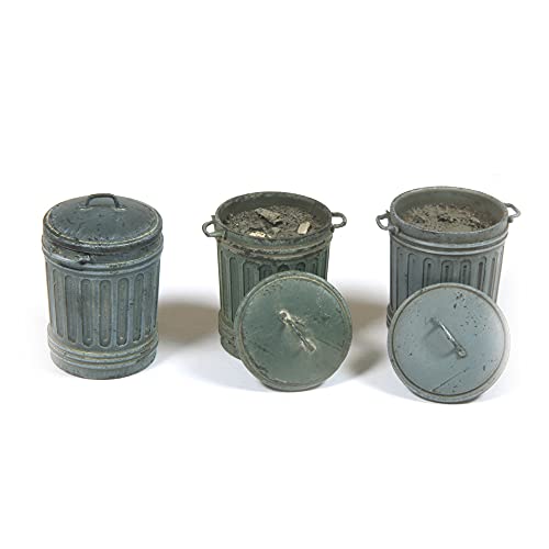 Vallejo SC212 1/35 Mülltonnen, 3 Stück Modellbausatz, verschieden Vallejo SC212 1/35 Mülltonnen, 3 Stück Modellbausatz, verschieden von Vallejo