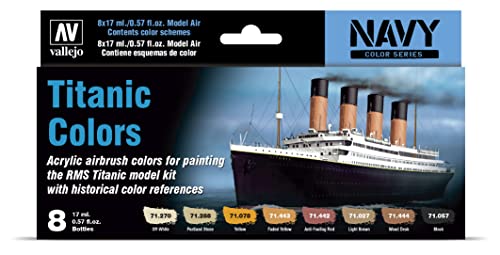 Farb-Set Titanic von Vallejo