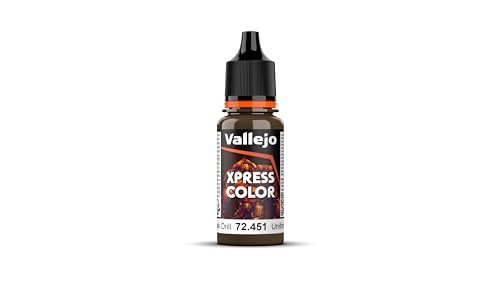 Vallejo VAL72451 Modellfarbe, Khaki Drill, 18 ml von Vallejo
