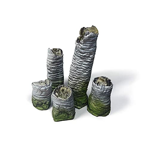 Vallejo VALSC301 1/35 Abgebrochene Palmenstämme, 5 Stück, Mehrfarbig Vallejo VALSC301 1/35 Abgebrochene Palmenstämme, 5 Stück, Mehrfarbig von Vallejo