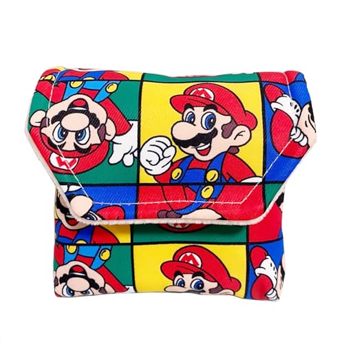 Bunte GBASP Aufbewahrungstasche, weiche Tragetasche, Schutztasche, für Gameboy Advance GBA SP, Handheld-Spielkonsole, neu für Mario Edition, wasserdicht, stoßfest, tragbare Tragetasche, Reisetasche Bunte GBASP Aufbewahrungstasche, weiche Tragetasche, Schutztasche, für Gameboy Advance GBA SP, Handheld-Spielkonsole, neu für Mario Edition, wasserdicht, stoßfest, tragbare Tragetasche, Reisetasche von Valley Of The Sun