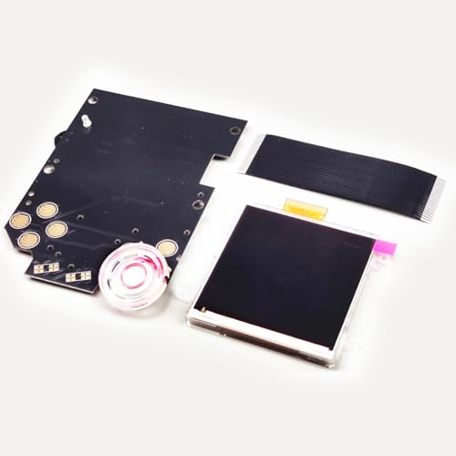Verbessertes IPS-Display-Kit für GB mit Aufhellendem Bildschirm, Lautsprecher, Geschweißter Ersatz für Gameboy Classic Handkonsole, Punkt-für-Punkt, Großes LCD, Einstellbar von Valley Of The Sun