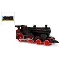 Lokomotive 2-to play schwarz/rot 14cm von Van Manen's
