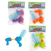 Wasserpistole Super Splash 16cm 4fach sortiert von Van Manen's