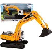 Die Cast Bagger 2-Play traffic Excavator gelb/schwarz 22cm Rückzug Die Cast Bagger 2-Play traffic Excavator gelb/schwarz 22cm Rückzug von Van Manen