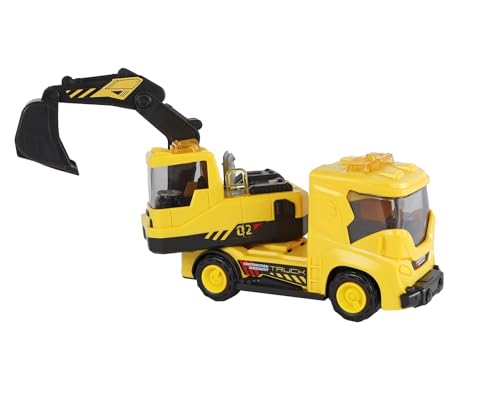 VAN MANEN Bauwagen Bagger Friktion Licht und Sound in Aufbewahrungsbox 22,5cm, Spielzeug für Kinder, 510369 VAN MANEN Bauwagen Bagger Friktion Licht und Sound in Aufbewahrungsbox 22,5cm, Spielzeug für Kinder, 510369 von Van Manen