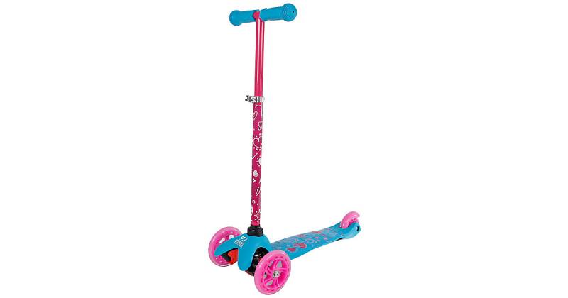 Van Manen Street Rider Dreiradroller (Kinderroller, Roller) aus Metall pink von Van Manen