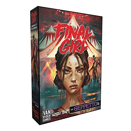 Van Ryder Games | Final Girl Season 1 Carnage at The Carnival Thematic Game in English for Age 14+ | Dice Rolling Hand Management Solo Game | Horror Van Ryder Games | Final Girl Season 1 Carnage at The Carnival Thematic Game in English for Age 14+ | Dice Rolling Hand Management Solo Game | Horror von Van Ryder Games