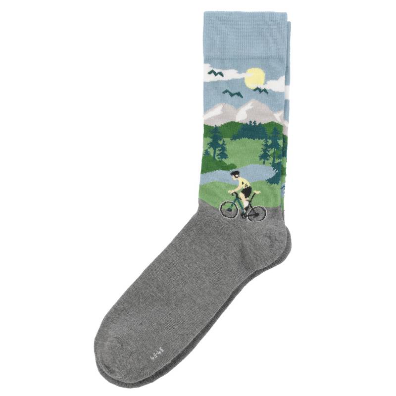 1 Paar Herren Socken mit Fahrrad-Motiv von VanVaan