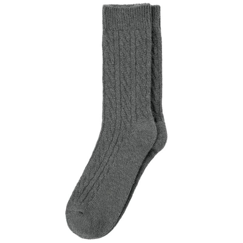 1 Paar Herren Socken mit Zopf-Muster von VanVaan