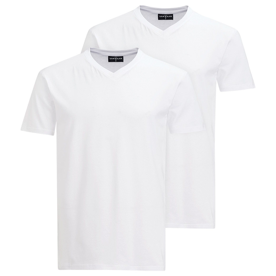2 Herren T-Shirts mit V-Ausschnitt von VanVaan