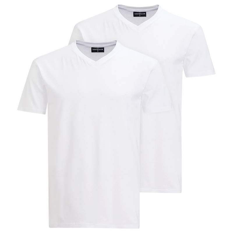 2 Herren T-Shirts mit V-Ausschnitt von VanVaan