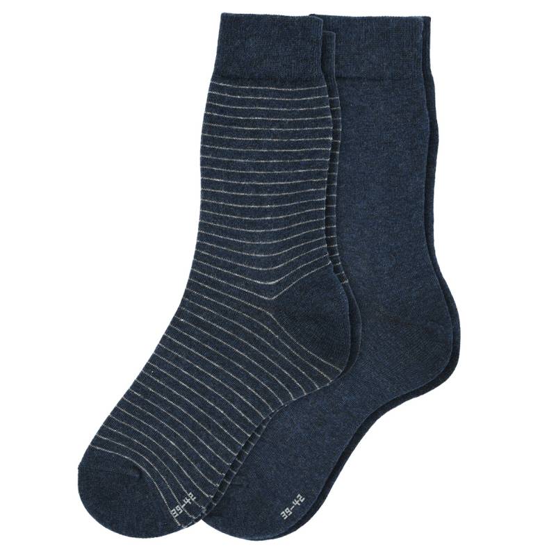2 Paar Herren Socken aus Baumwoll-Mix 2 Paar Herren Socken aus Baumwoll-Mix von VanVaan