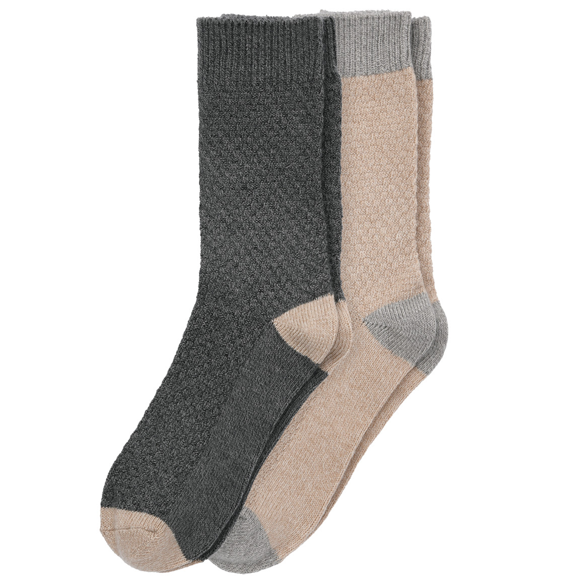 2 Paar Herren Socken mit Wolle von VanVaan