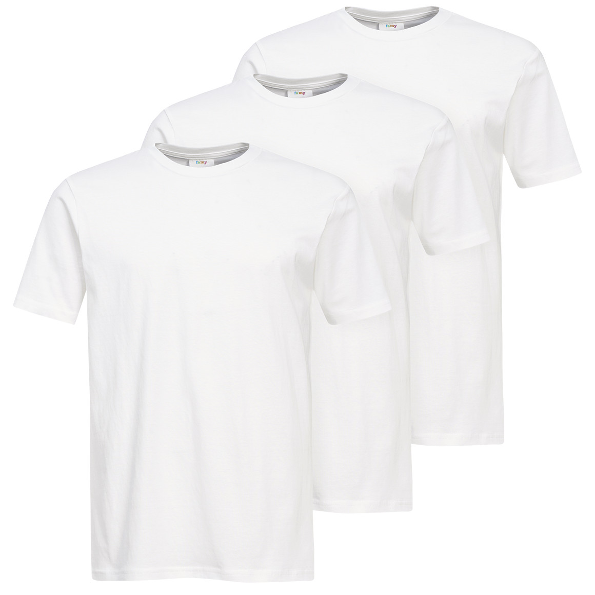 3 Herren T-Shirts im Basic-Look 3 Herren T-Shirts im Basic-Look von VanVaan