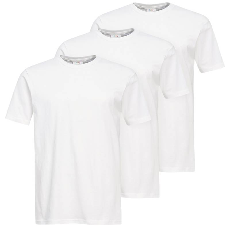 3 Herren T-Shirts im Basic-Look 3 Herren T-Shirts im Basic-Look von VanVaan