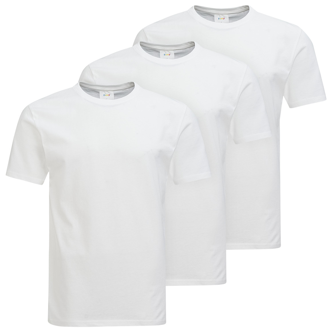 3 Herren T-Shirts unifarben von VanVaan