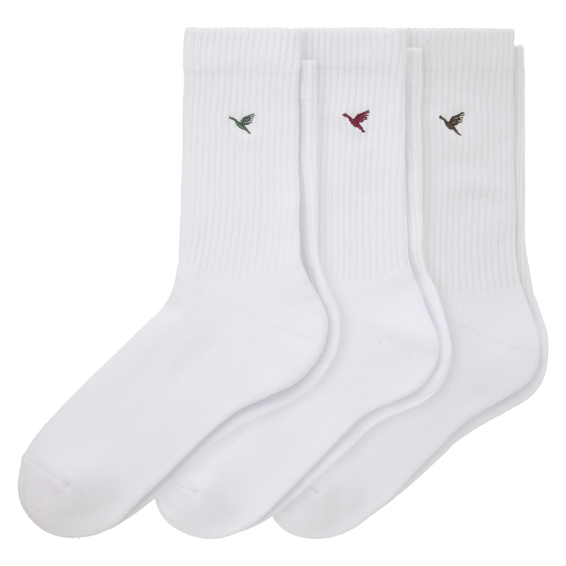 3 Paar Herren Tennissocken mit Stickerei 3 Paar Herren Tennissocken mit Stickerei von VanVaan