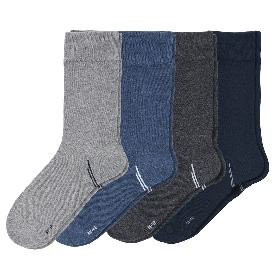 4 Paar Herren Socken mit Bio-Baumwolle von VanVaan