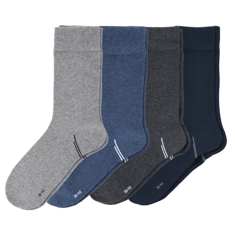 4 Paar Herren Socken mit Bio-Baumwolle von VanVaan