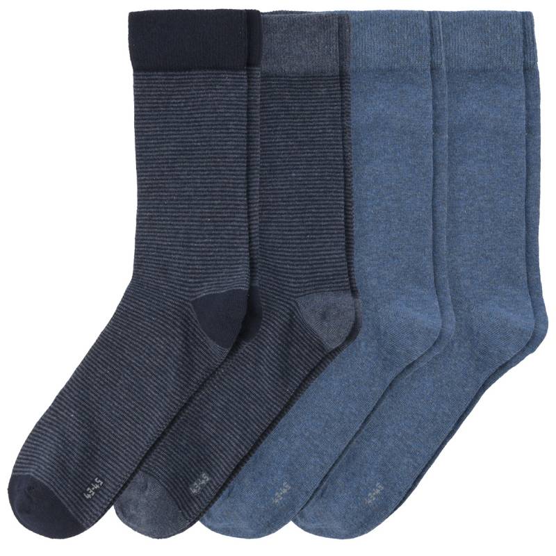 4 Paar Herren Socken mit Bio-Baumwolle von VanVaan