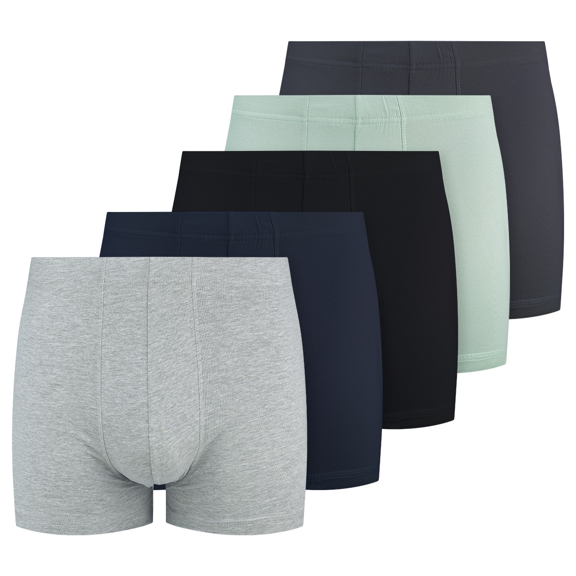 5 Herren Boxer mit Bio-Baumwolle 5 Herren Boxer mit Bio-Baumwolle von VanVaan